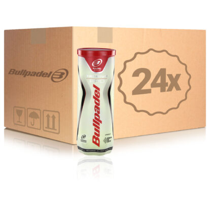 Bullpadel Bälle PREMIUM PRO – Karton mit 24 x 3er Dose – Padelbälle