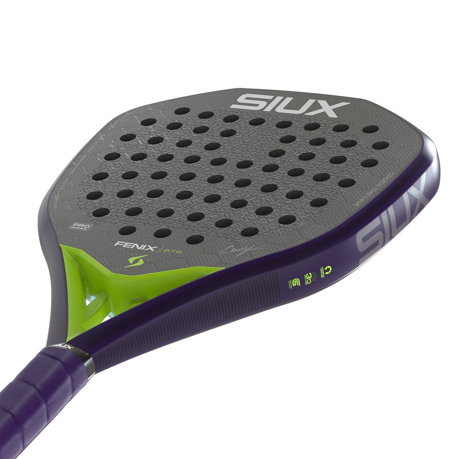 Siux Fenix Pro 26 Glow Purple Padelschläger