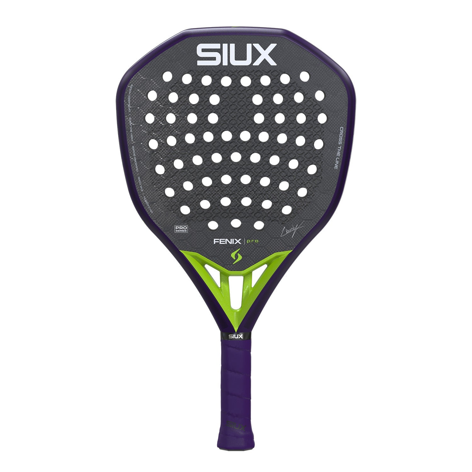 Siux Fenix Pro 26 Glow Purple Padelschläger